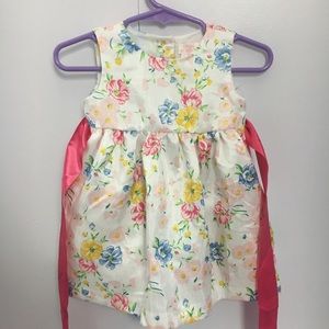 Chaps 6mo floral baby dress